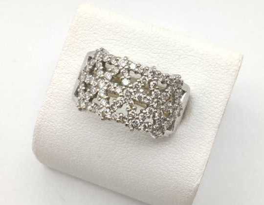 ダイヤモンド買取 指輪 K18WG